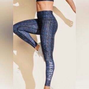 Peloton Navy Wear it with Heart Leggings